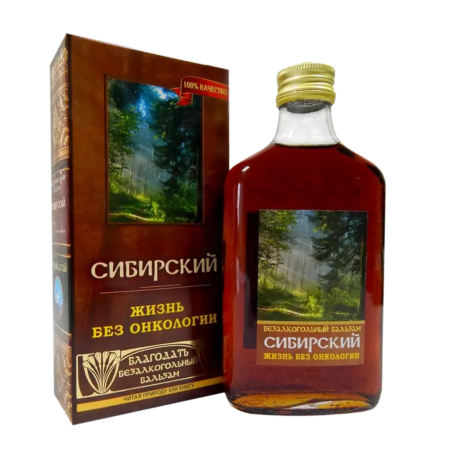 Siberian life without oncology with chaga