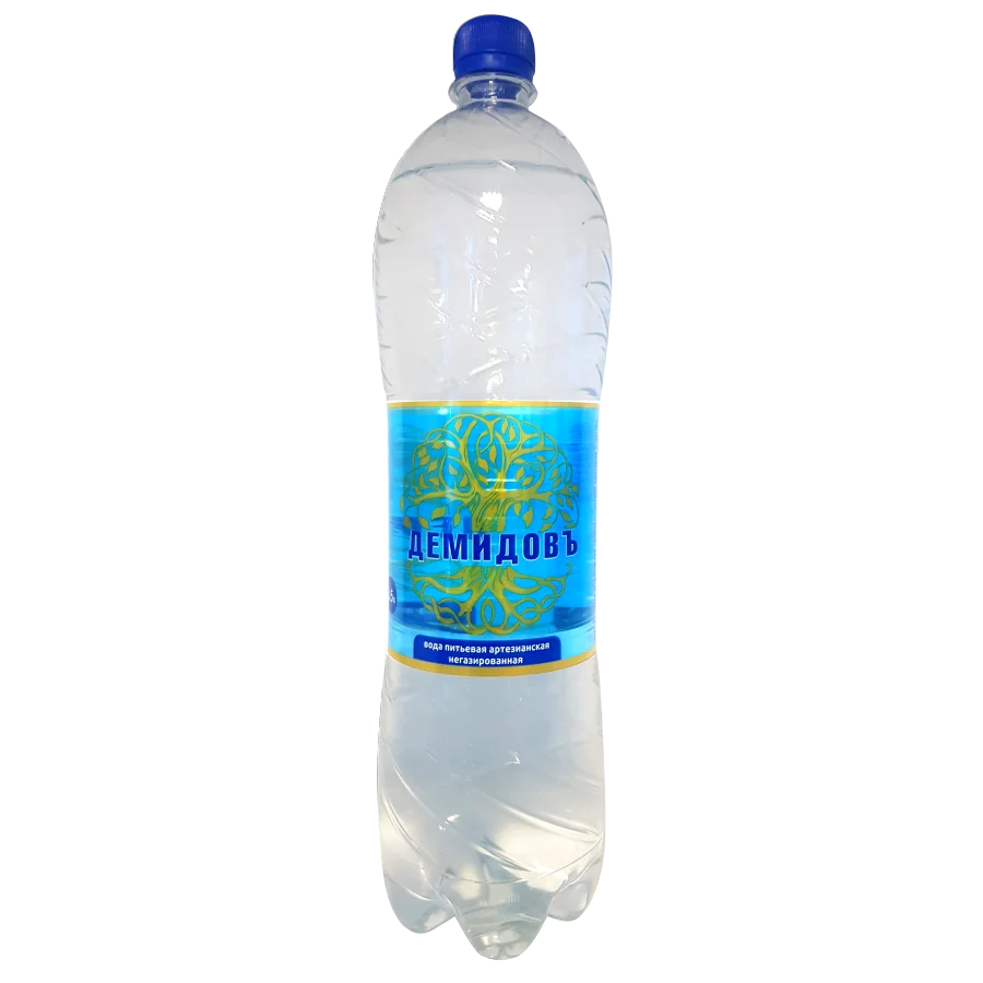 Demidov non-carbonated drinking mineral water 1.5l