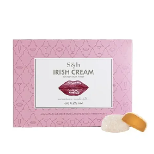 Мармеладные конфеты с алкогольными напитками jelanie - ликер Irish Cream