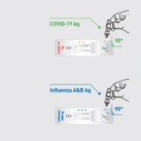 BIOCREDIT CoviFlu Ag Duo covid test, Type A and Type B flu test