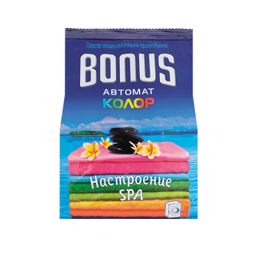 Washing powder "BONUS Automatic Color" with the smell of "mood SPA", pack. 2.5 kg