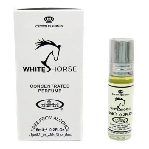 Arab perfumes perfumes Wholesale White Horse Al Rehab 6 ml