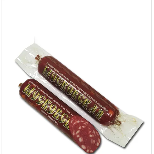 Sausage of Moscow GOST to / K / K (thing 350g) Real meat products Rugs