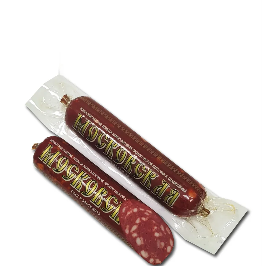 Sausage of Moscow GOST to / K / K (thing 350g) Real meat products Rugs
