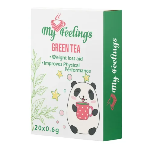 Экстракт китайского зелёного чая Eternity растворимый, 12 грамм (20 стиков х 0,6 грамм)