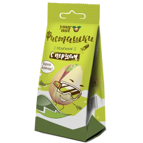 Pistachios salted with pepper 80 g