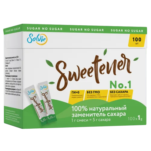 Natural sugar substitute "Sweteener" N1, 100g, in sticks