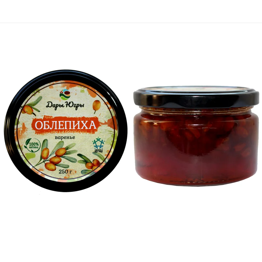 Sea buckle jam from Siberia 250 gr