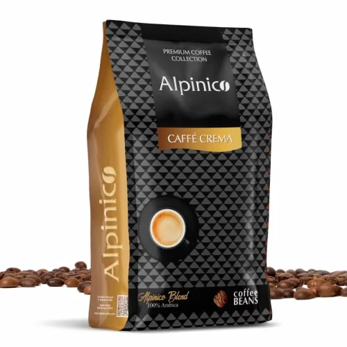 Alpinico Caffe Crema coffee beans 1 kg.