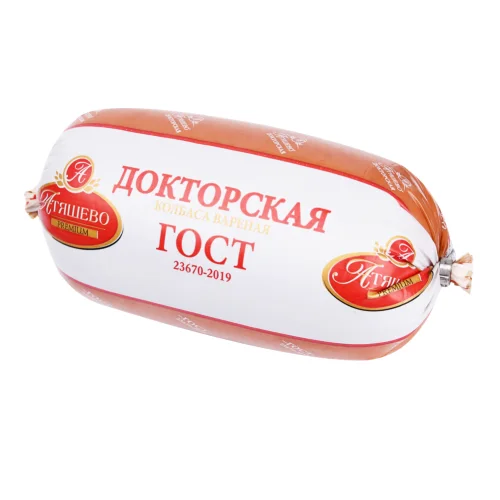 Boiled sausage Atyashevo Doctoral CO category A GOST, 1 kg