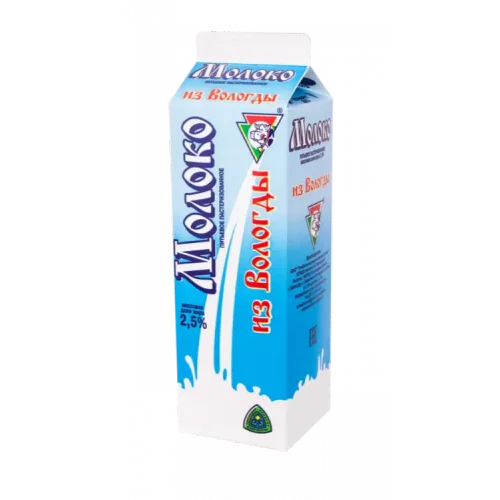 Молоко из Вологды 0.95 л 2.5%