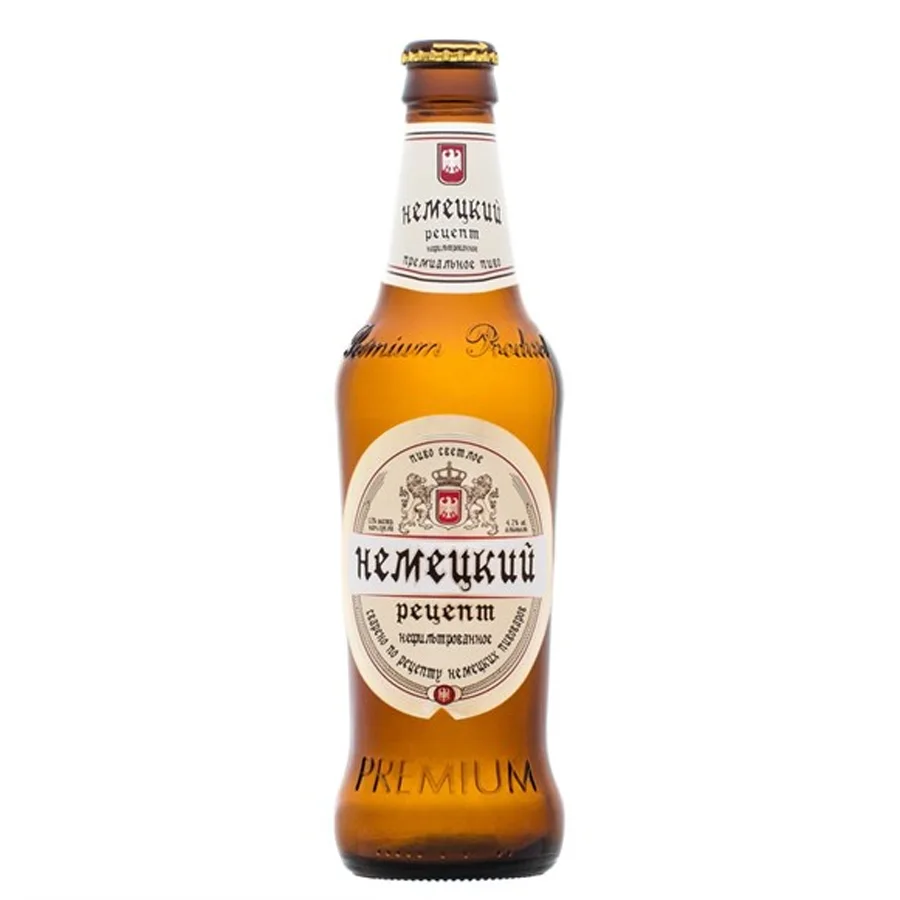 Пиво «Немецкий рецепт-нефильтрованное», стб
