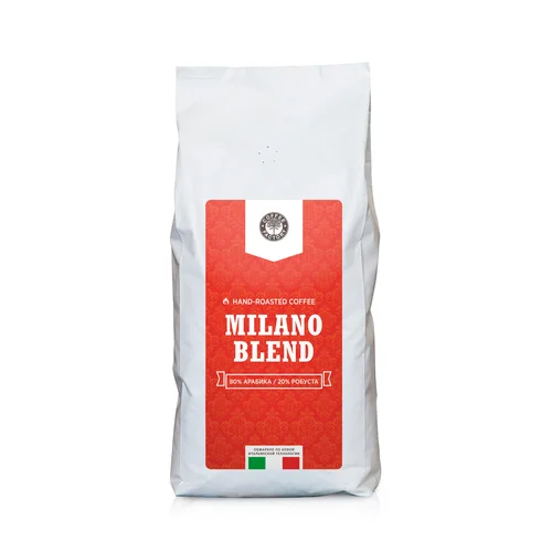 Кофе натуральный жареный "Coffee Factory" Милано Бленд 1 кг (зерно)