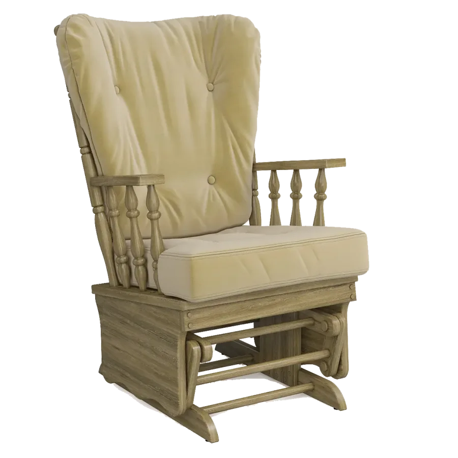 Rocking chair Gelider Gielo Your sofa Cord 729 oak light walnut