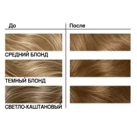 LONDA PLUS Стойкая крем-краска для волос для упрямой седины 7/03 Блонд натурально-золотистый