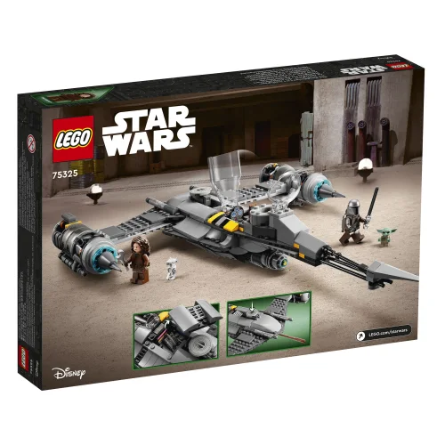 Конструктор LEGO Star Wars Звёздный истребитель Мандалорца N-1 75325