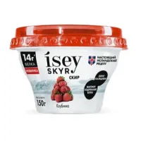 Yogurt with strawberry taste