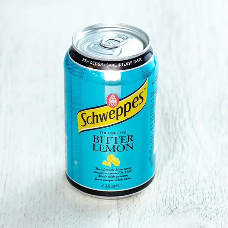 Carbonated Drink Schweppes Bitter Lemon 330 ml