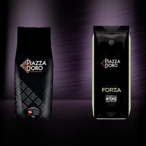 Coffee beans Piazza D'Oro Forza, 1kg (Piazza doro)Arabica 100%