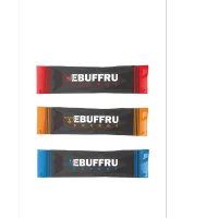 Set of shaker (black) +10 packs x 15 gr. (Mix) «EBUFFRU ENERGY«