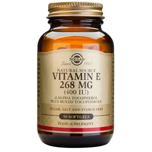 Solgar Vitamin E 268 mg (400 IU) 50 capsules — wholesale from importer