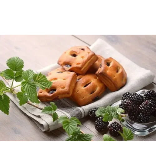 Jam fruit with pieces (40%) blackberry