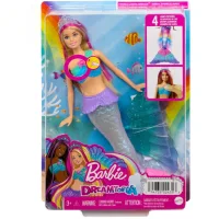 Сверкающая русалочка Barbie  Кукла Mattel HDJ36 