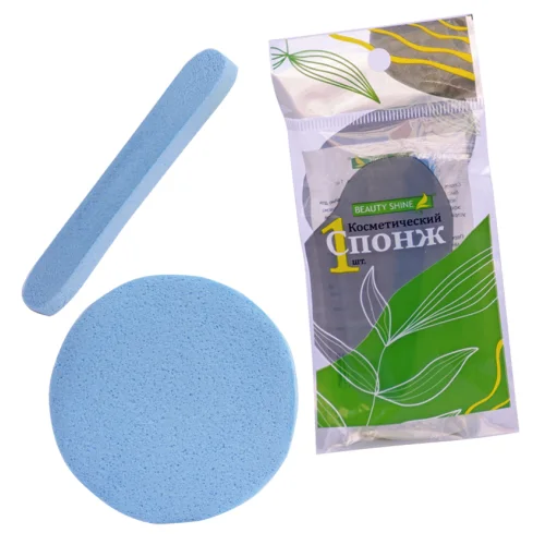Sponge for washing pressed Blue