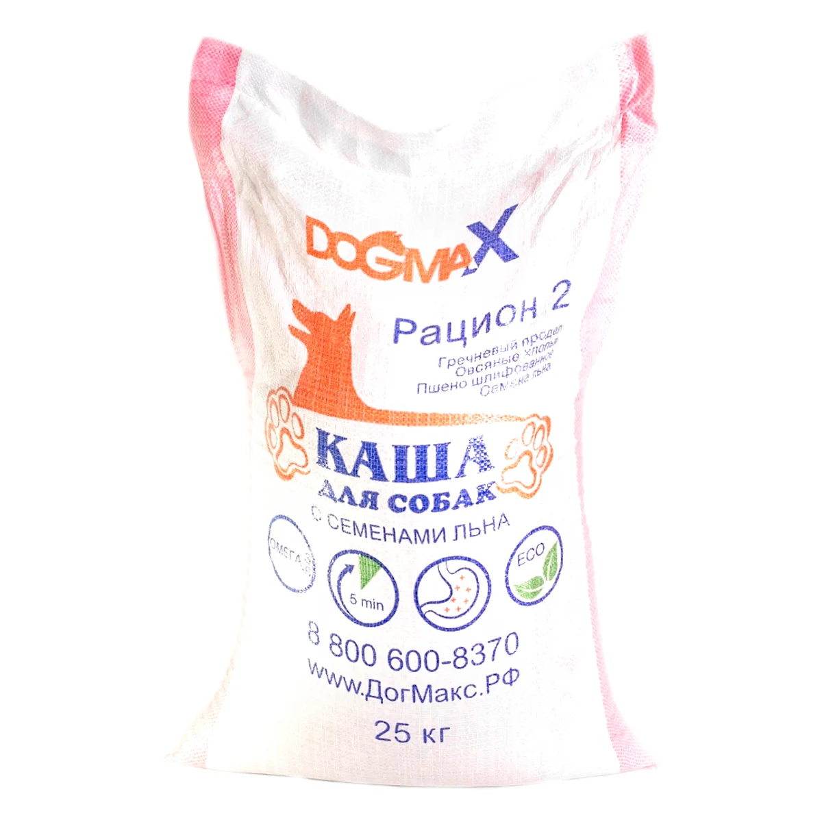 Корм для собак DOGMAX Рацион 2 (25 кг)