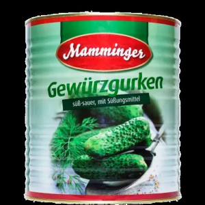 Cucumbers canned mammiter