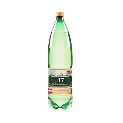 Carbonated mineral water 17 laccoliths of the Health Resort of the world, pet, 1.5l 