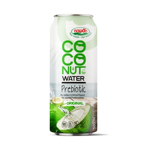 Nawon Coconut water 100% Natural with Prebiotics can 500ml 