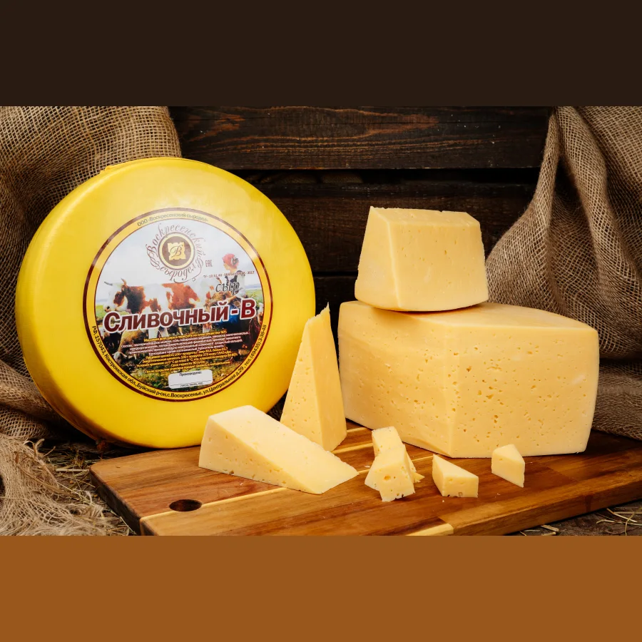 Cheese RESURRECTION cheese MAKER "Creamy " 50% without zmzh (Russia)