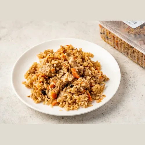 Pilaf with chicken, 600 g