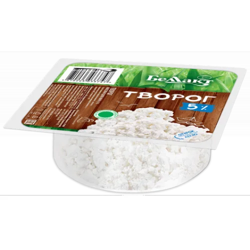Cottage cheese "Bellakt" 5.0% in a bucket of 5 kg