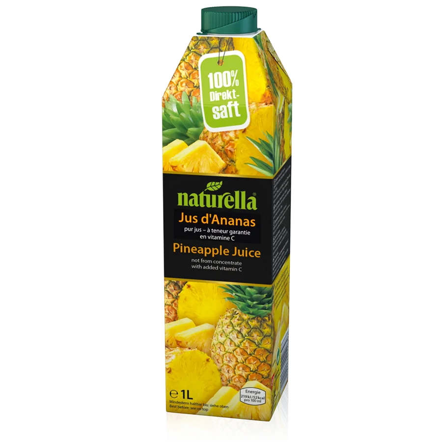 Naturella Ananassaft/Naturella pineapple juice of direct extraction 