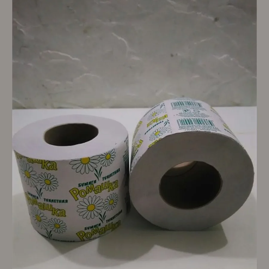 Toilet paper "Chamomile" 70 On the sleeve