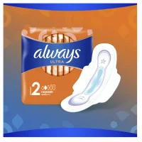 Women's hygienic pads with Always Ultra wings Normal, size 2, 10 pcs.