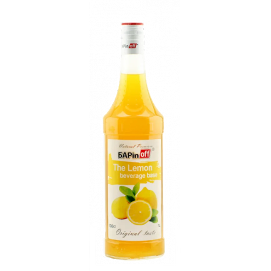 Syrup lemon base