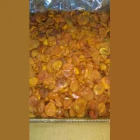 Dried apricots confectionery