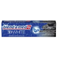 Toothpaste Blend-A-Med 3D White Deep cleaning with charcoal