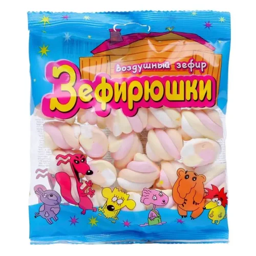 Masfinushki pigtail twist, air marshmallow in package