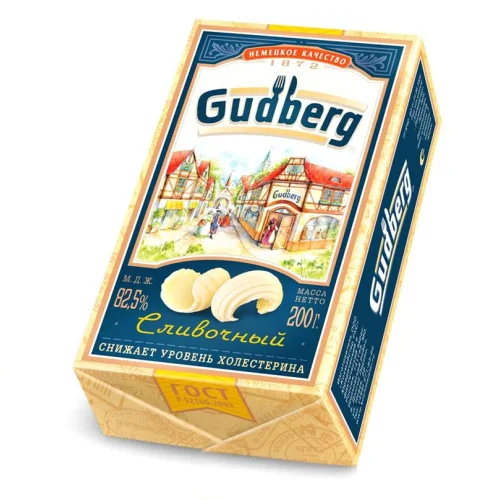 Спред растительно-сливочный "сливочный" "Gudberg"