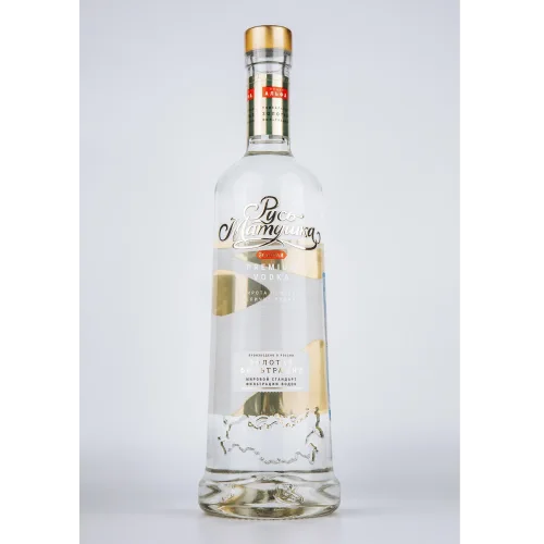 Vodka "Rus Mother Premium Golden" 0.5