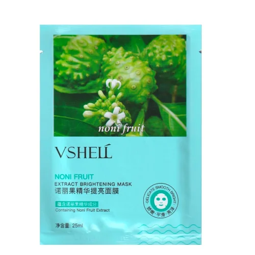 Brightening mask with noni fruit extract VShell