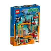 Конструктор LEGO City Stuntz Испытание трюков с нападением акул в городе, 122 дет., 60342