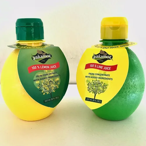 Yakamoz Lime Juice 237 ml pet/bottle x 12 pcs.