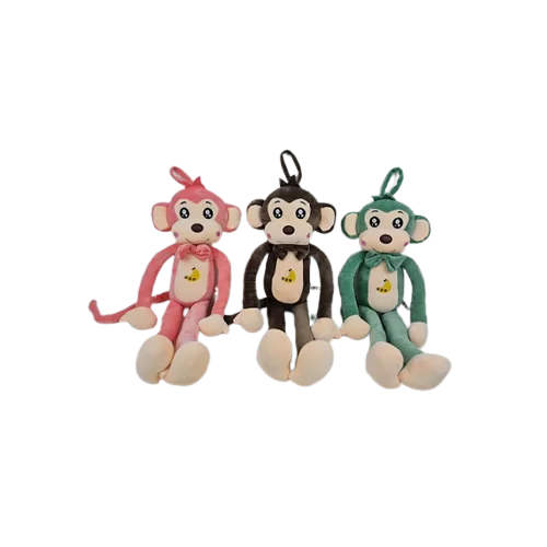 Stuffed Monkey toy 28x50 cm