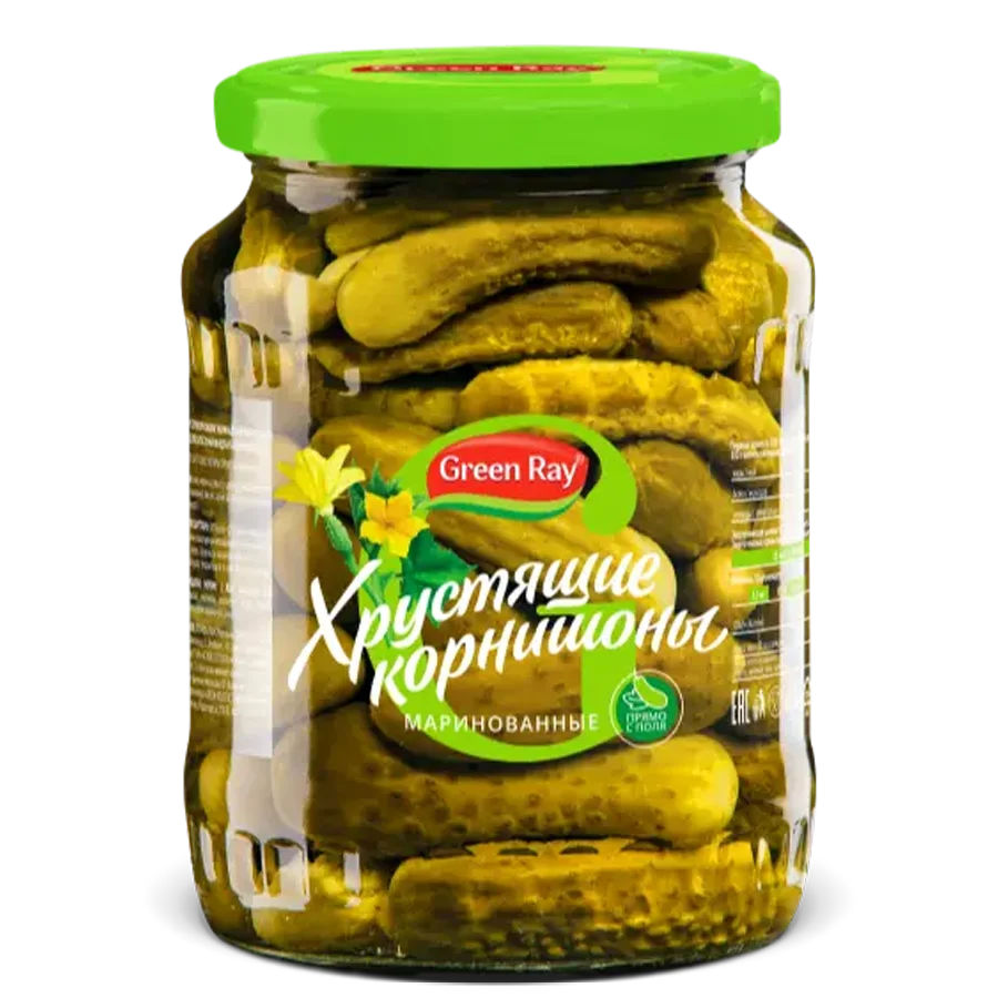 Pickled gherkins, 720 ml