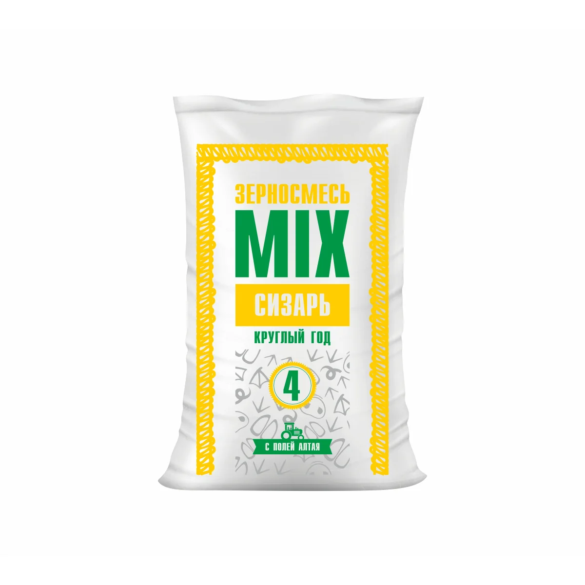 Grain MIX MIX 4 SIZAR (30 kg)